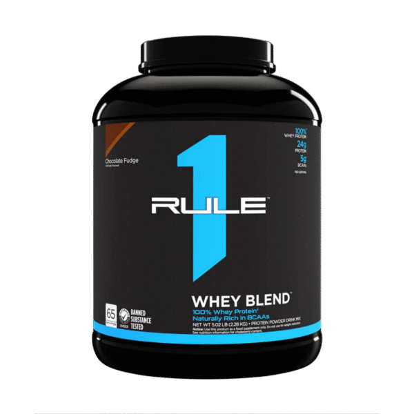 RULE ONE WHEY BLEND 100%WHEY PROTEIN NATURALLY RICH IN BCAAs