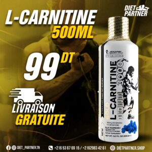 Lcarnitine Kevin Levrone 500ML + Livraison Gratuite