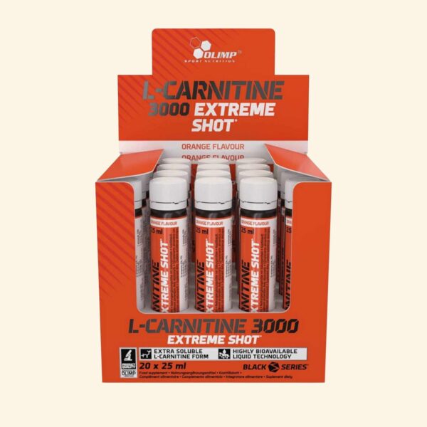 L-Carnitine 3000 Extreme Shots | Pack 20x25ML